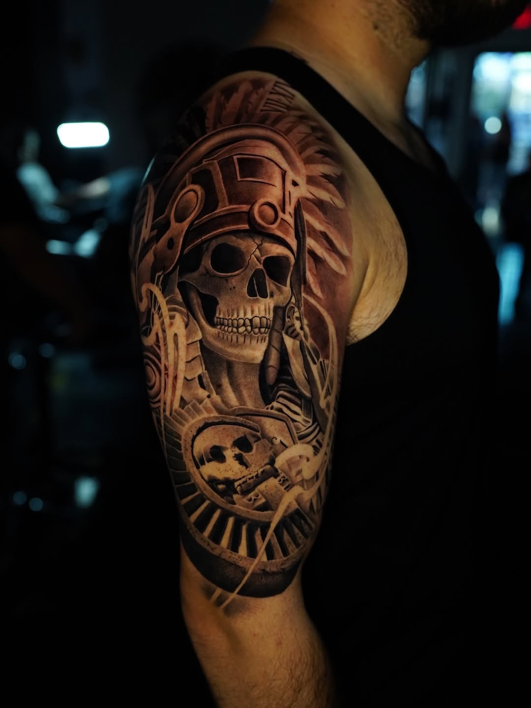 Tattoo by @salvador.tattoos — realism, black_and_grey