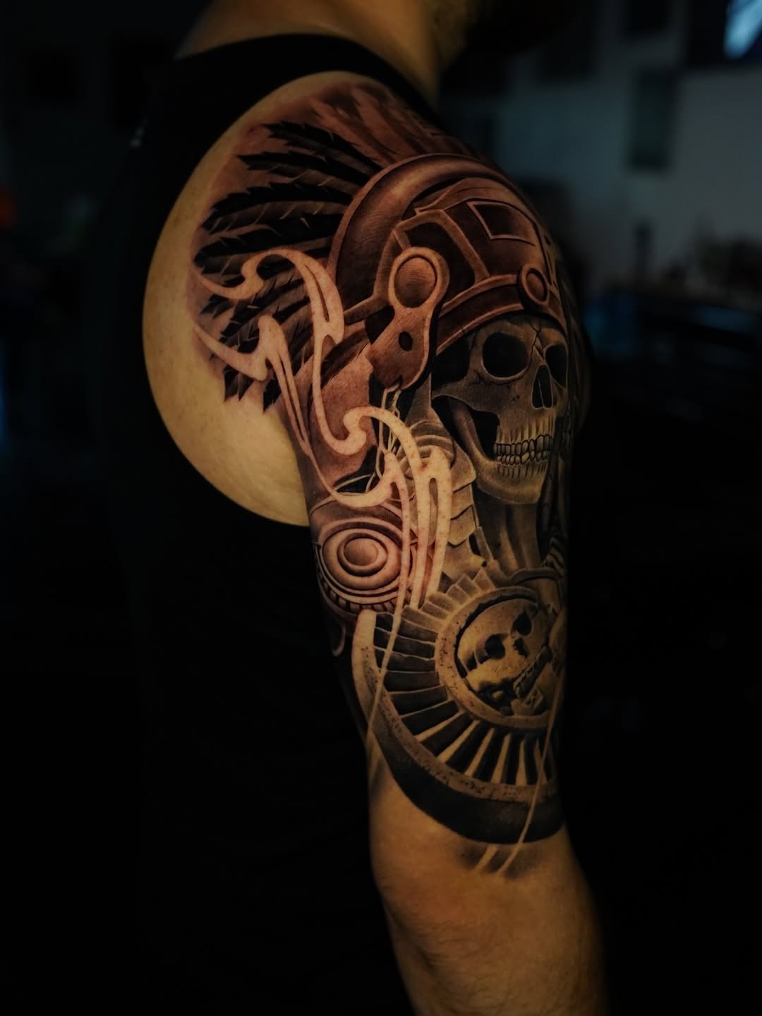 Tattoo by @salvador.tattoos — black_and_grey, realism