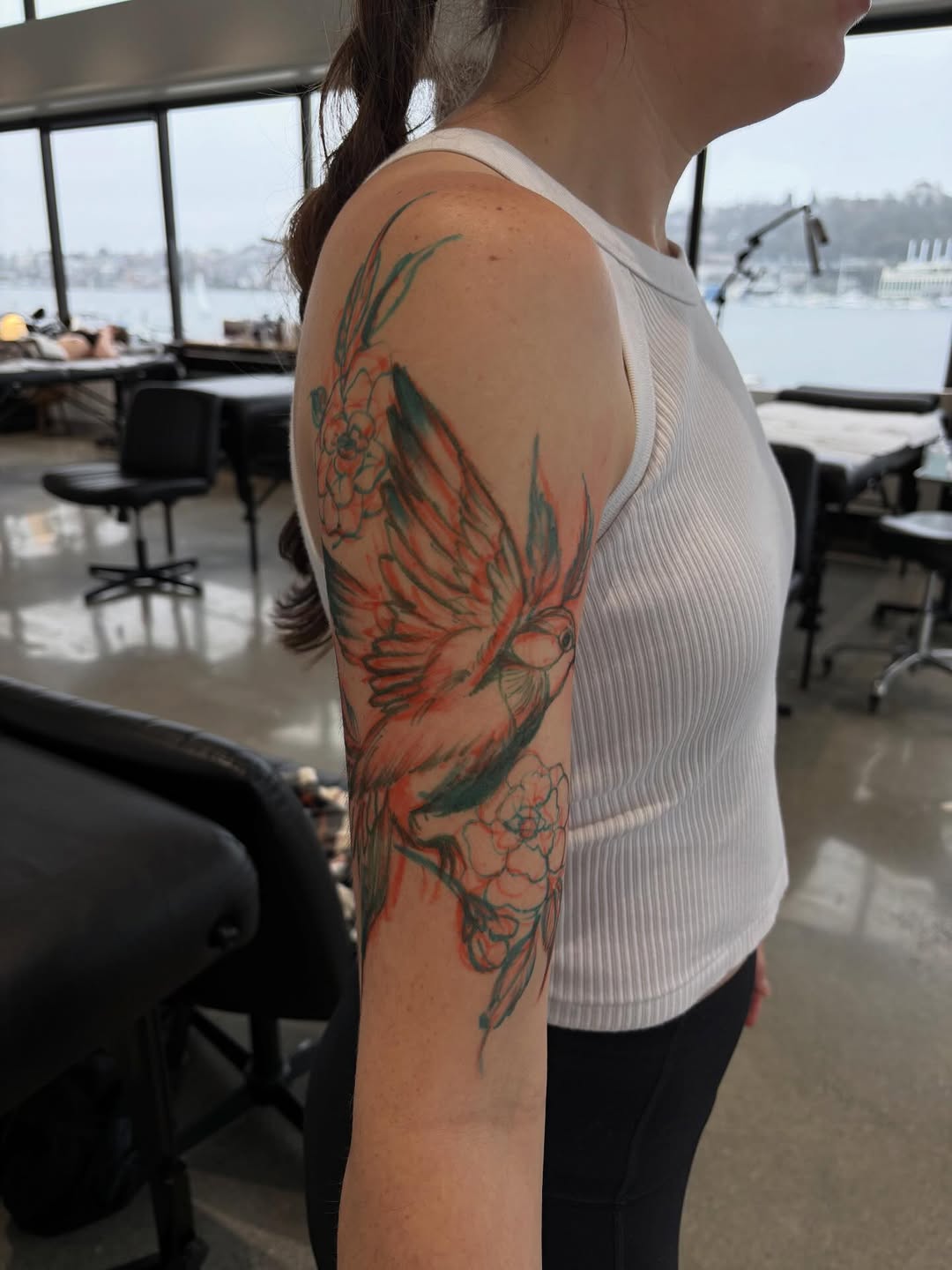 Tattoo by @haileypaetztattoos โ fine_line, illustrative