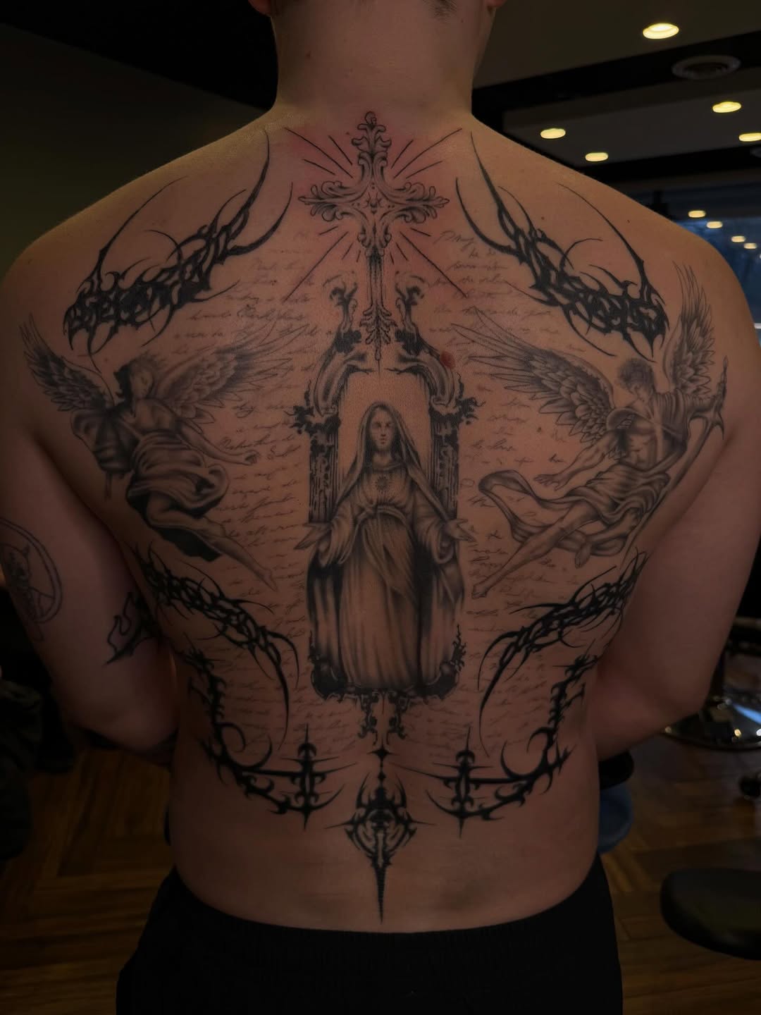 Tattoo by @inkedbykz — black_and_grey, realism