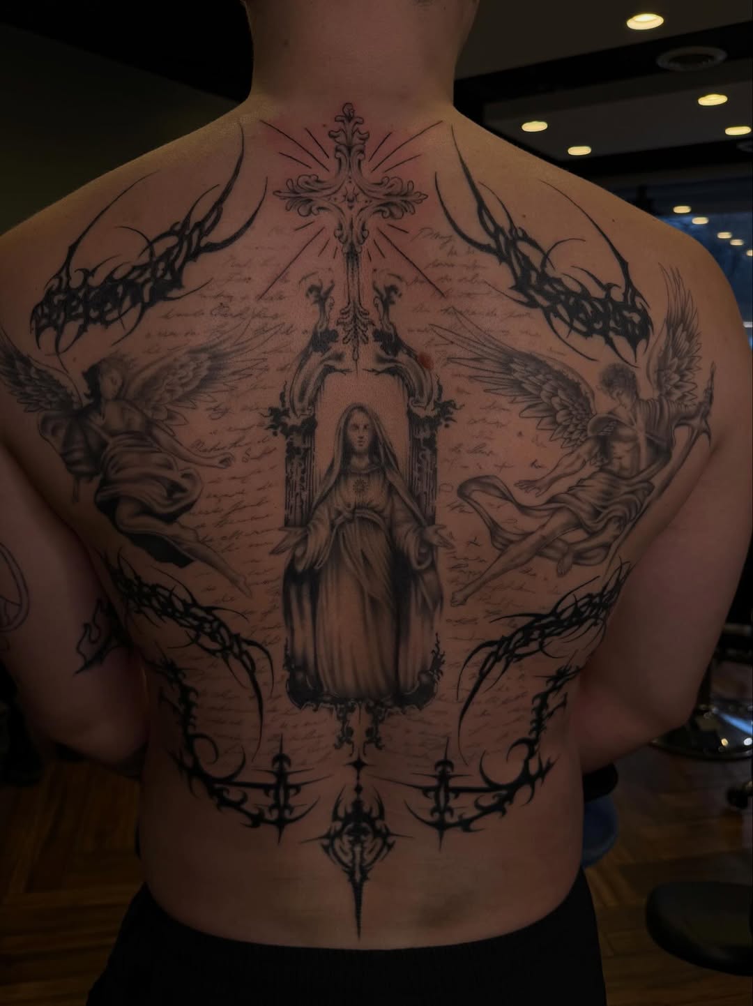 Tattoo by @inkedbykz — black_and_grey, realism