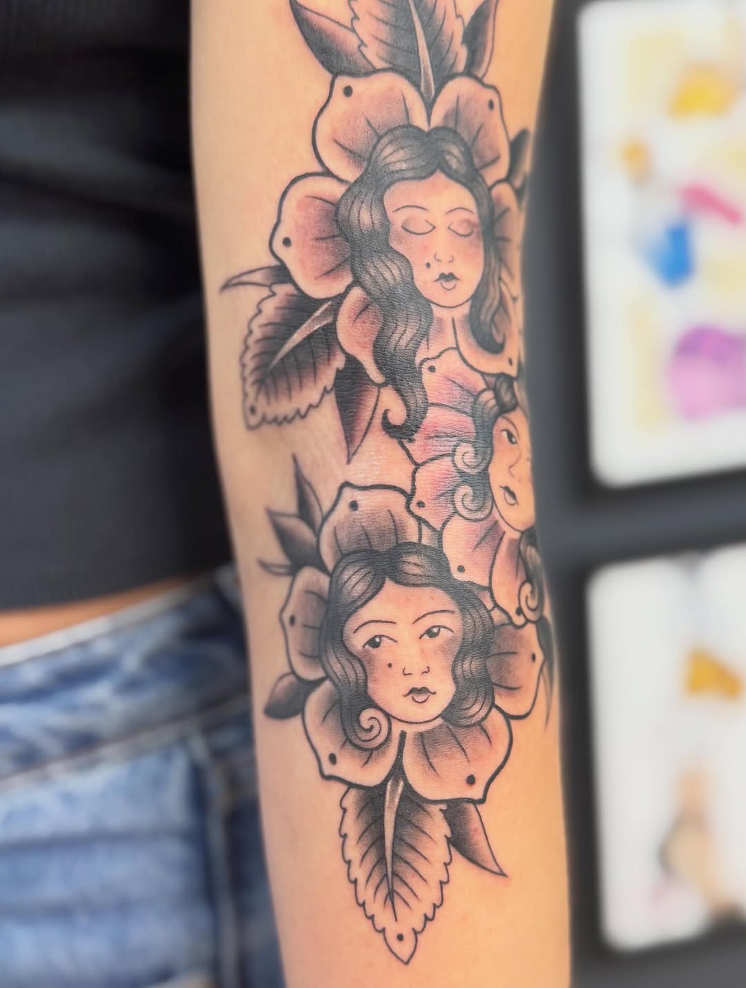 Tattoo by @bellalouisetattoo โ american_traditional