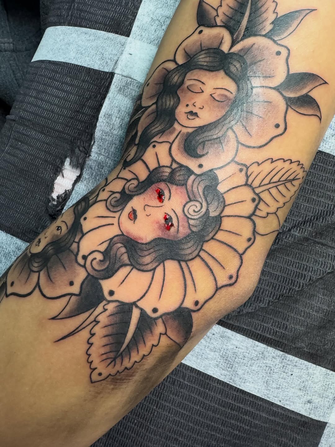 Tattoo by @bellalouisetattoo โ american_traditional, neo_traditional