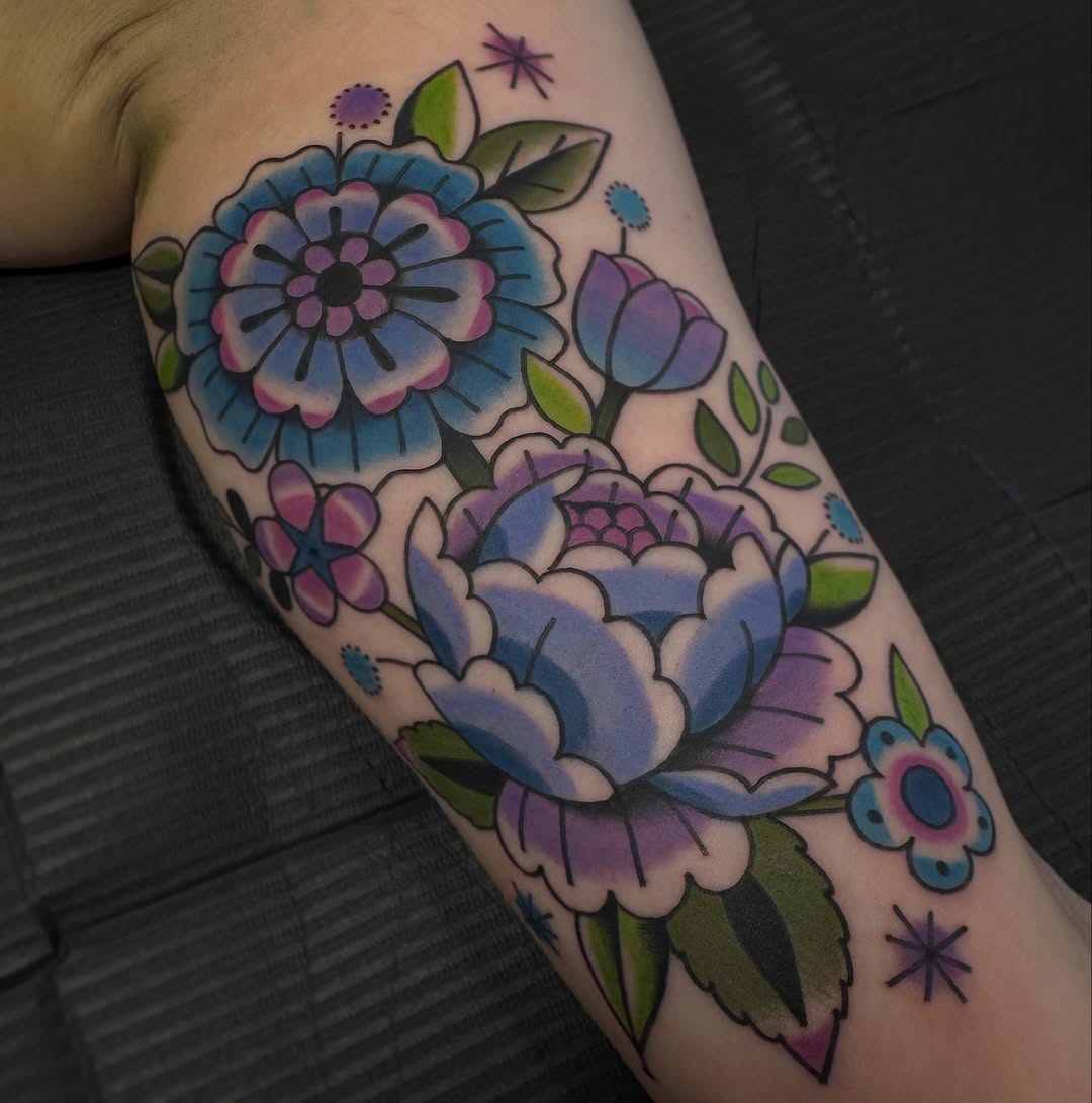 Tattoo by @scaley_j — neo_traditional, illustrative