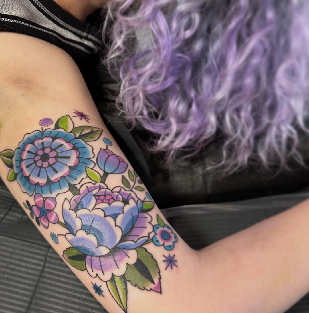 Tattoo by @scaley_j — neo_traditional, illustrative