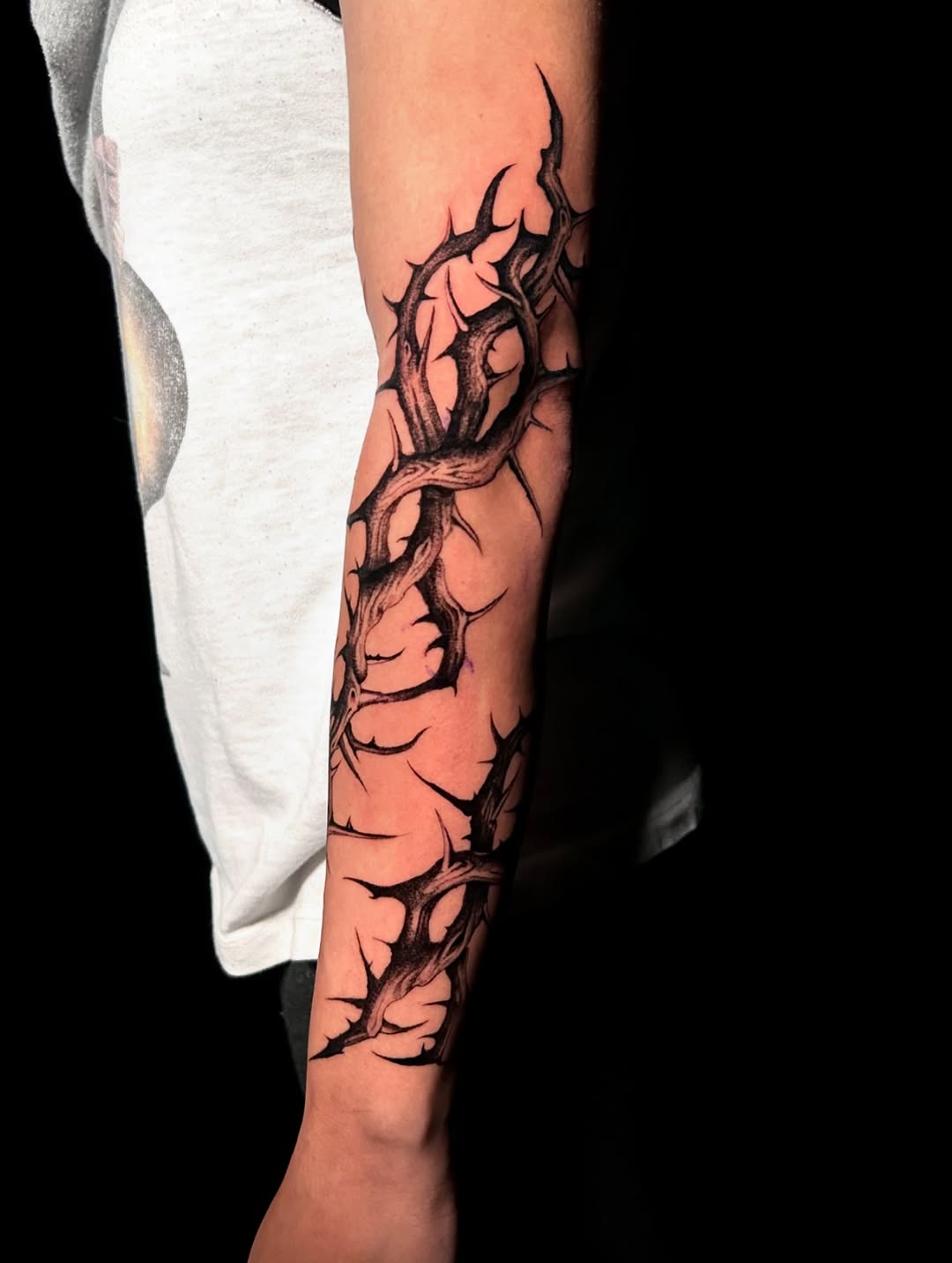 Tattoo by @brud.tattoo β black_and_grey, dark_realism