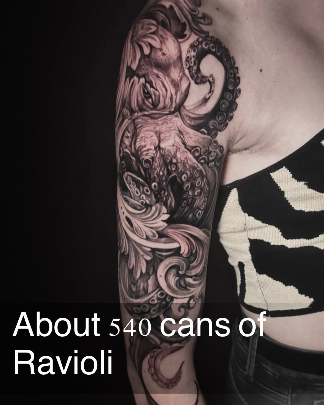 Tattoo by @necultra.tattoo — realism, black_and_grey