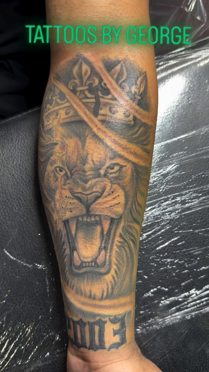 Tattoo by @georgezabala — black_and_grey, realism