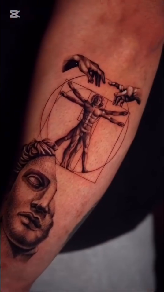 Tattoo by @tattoo__garden — realism, black_and_grey