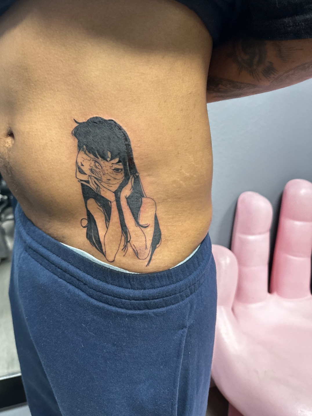Tattoo by @lupita_inkk — anime