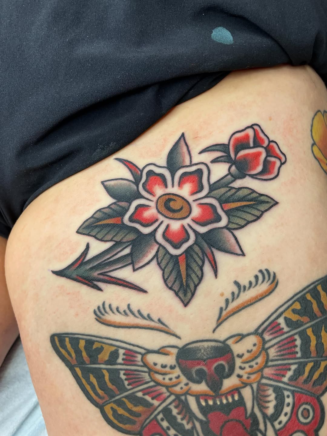 Tattoo by @katbarrieau — american_traditional