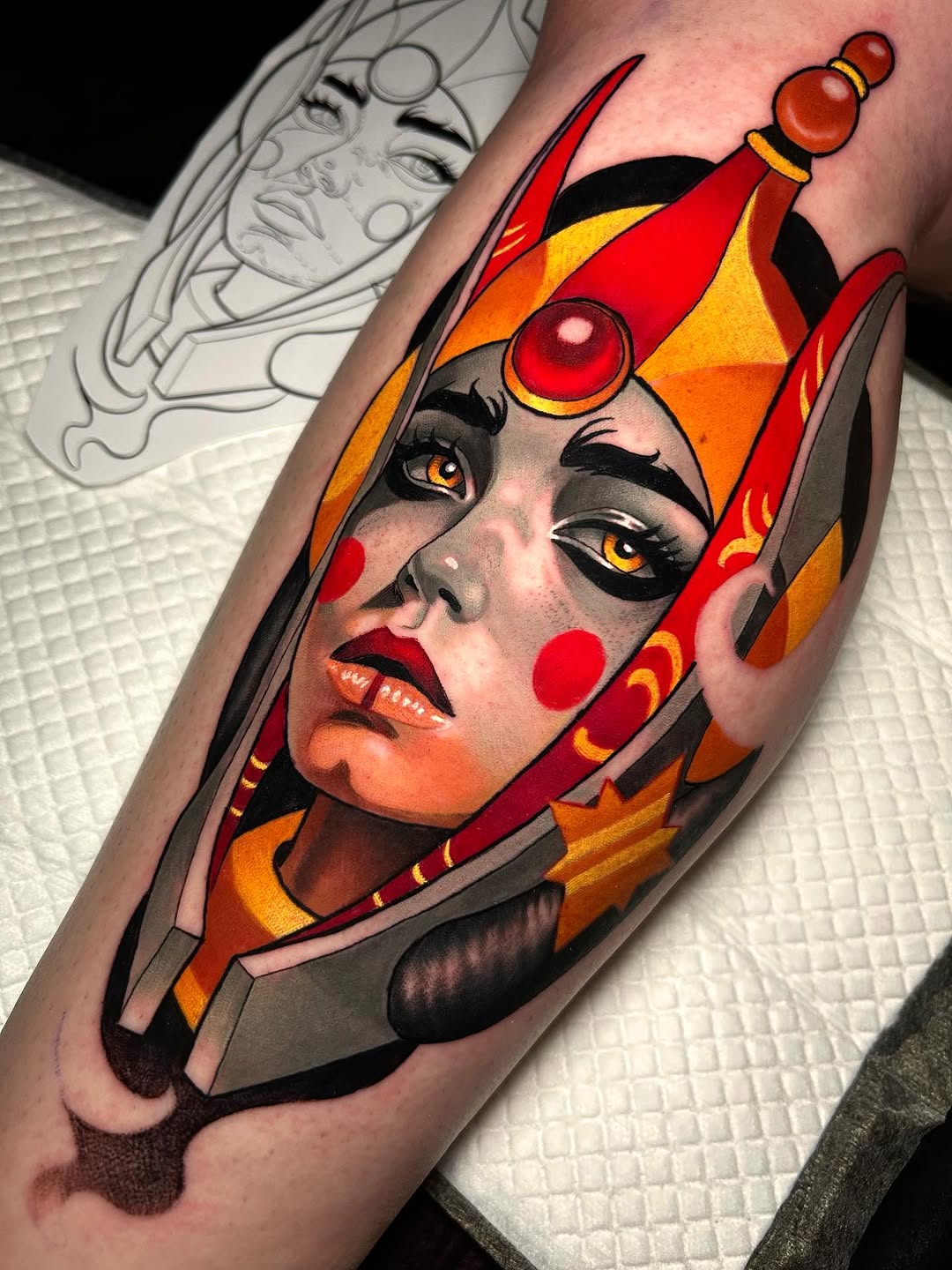 Tattoo by @teamrockettattoo — new_school, realism