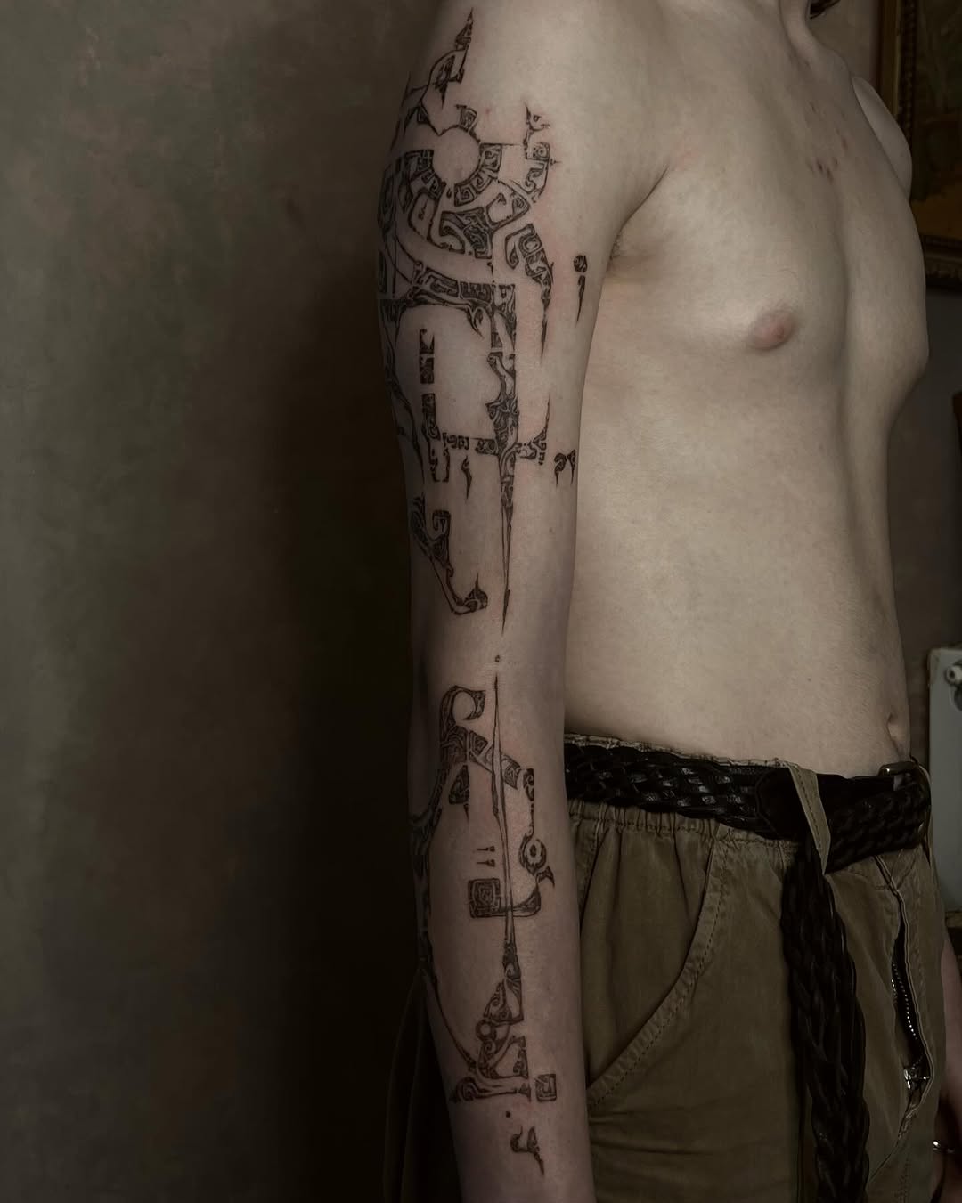 Tattoo by @orbritual โ geometric, ornamental