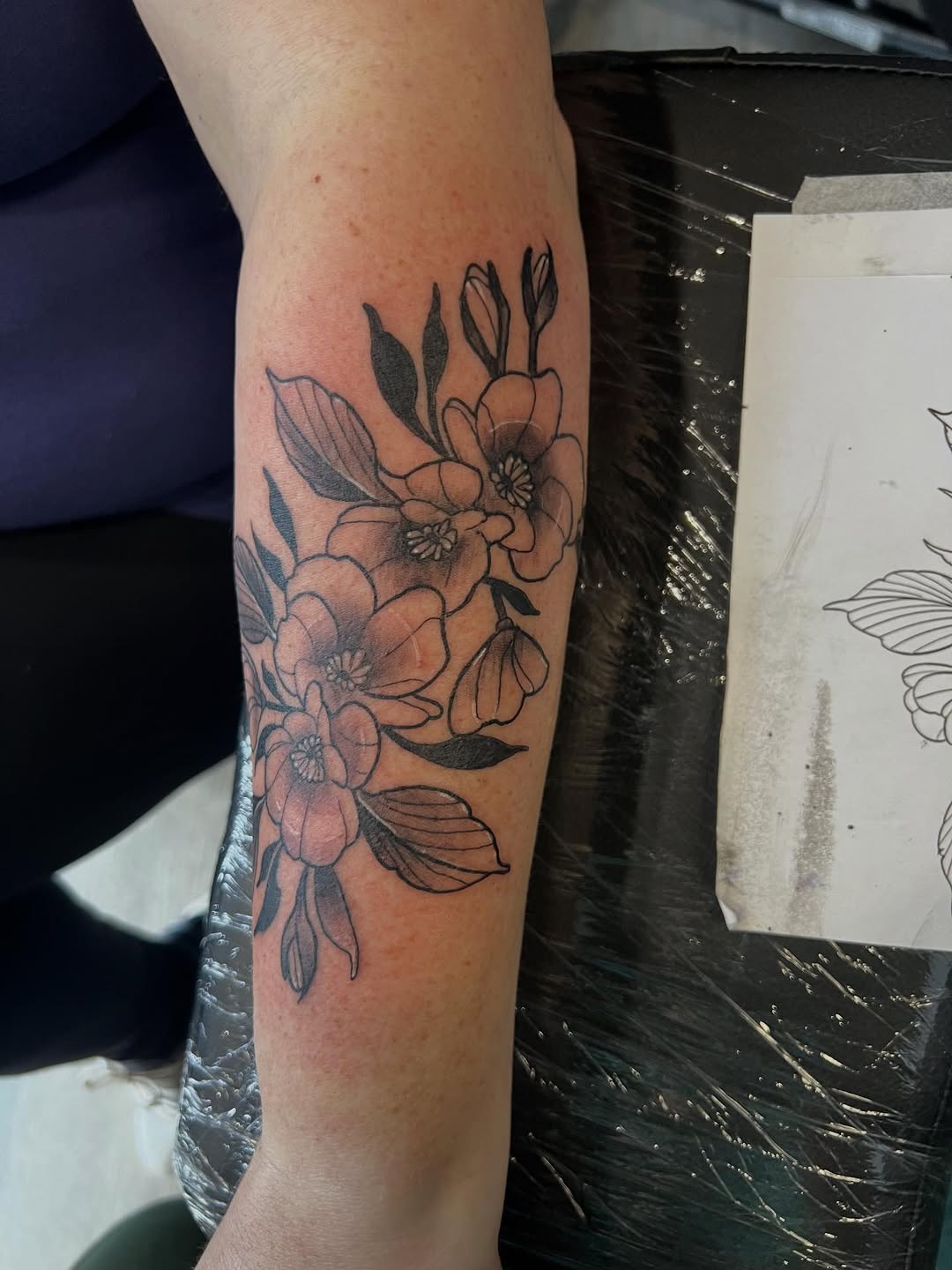 Tattoo by @robertdelete — fine_line, black_and_grey