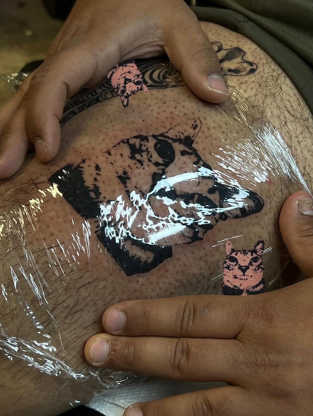 Tattoo by @permanentsticker — black_and_grey, realism