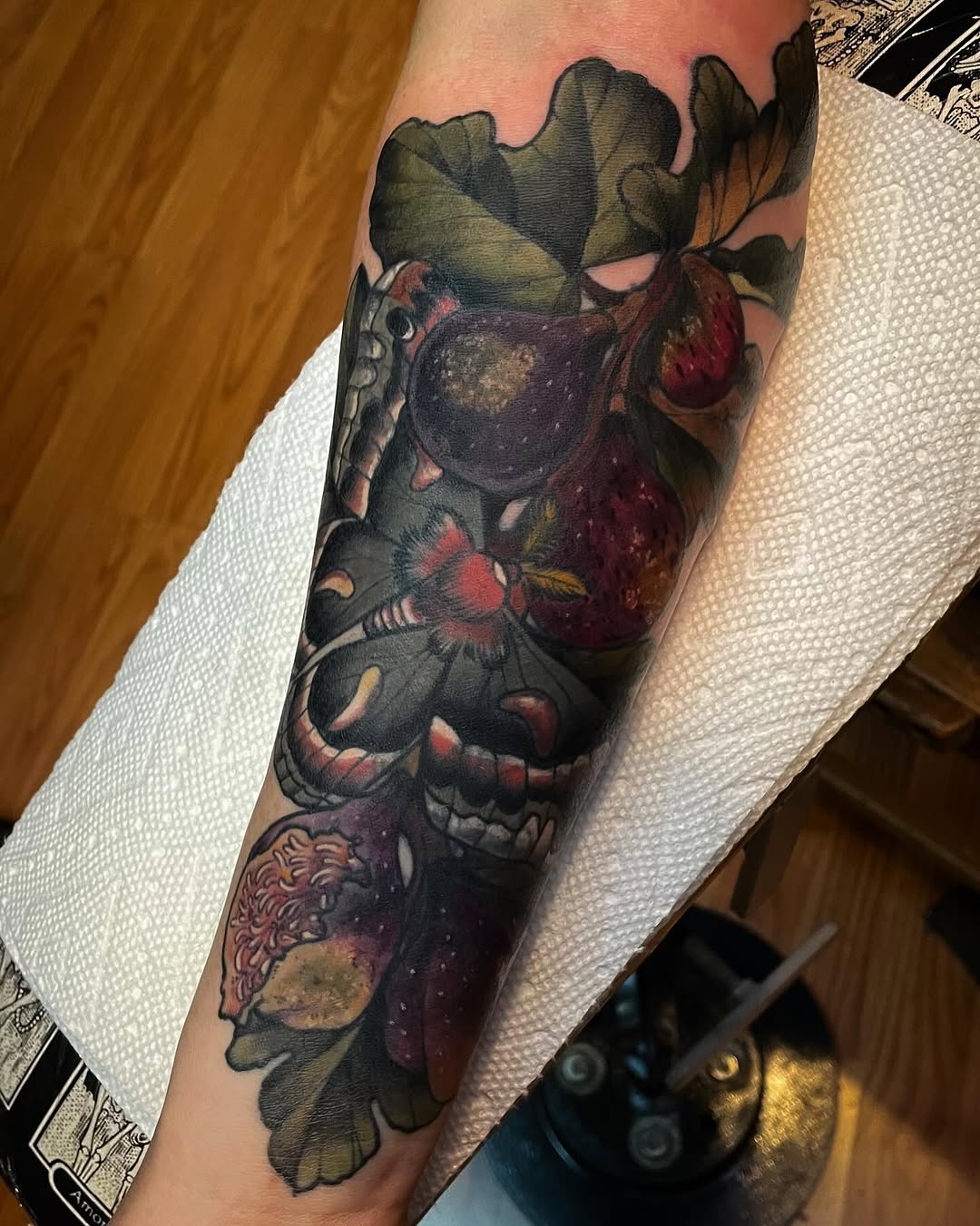Tattoo by @ismonkah — realism, trash_polka