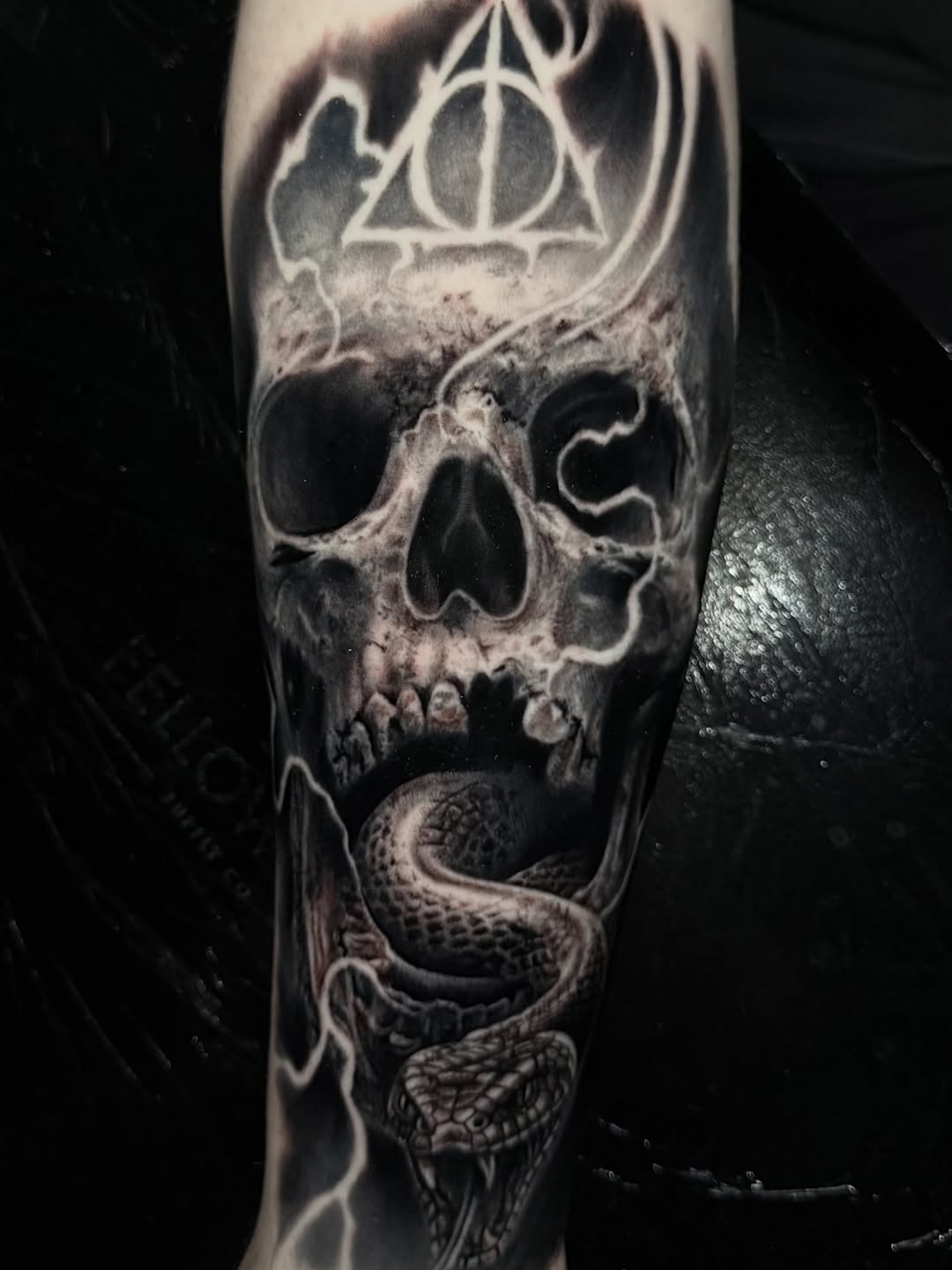 Tattoo by @travis_tattoos β realism, dark_realism
