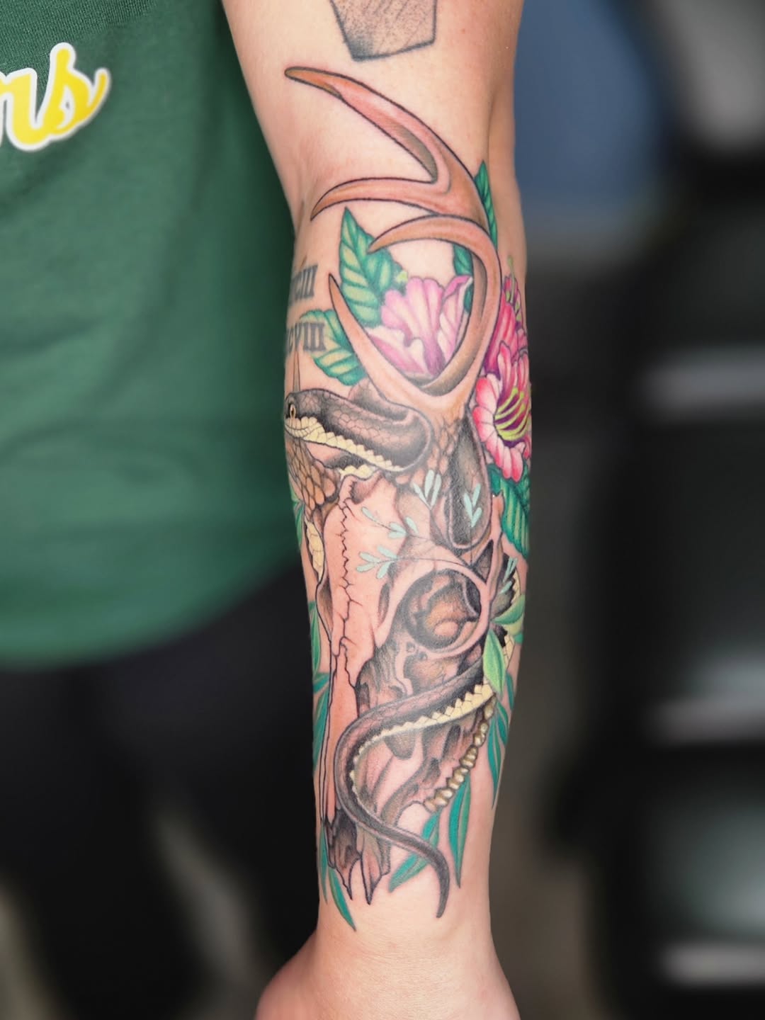 Tattoo by @lil_bunny_bab — realism, black_and_grey