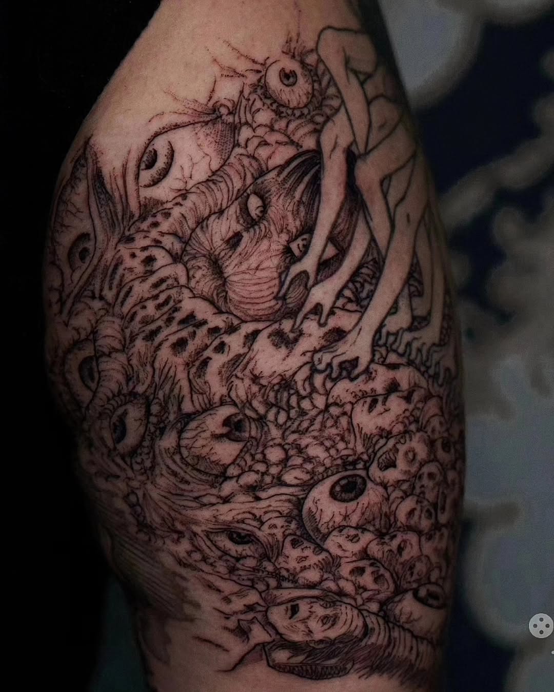 Tattoo by @h.inkz β dark_realism, illustrative