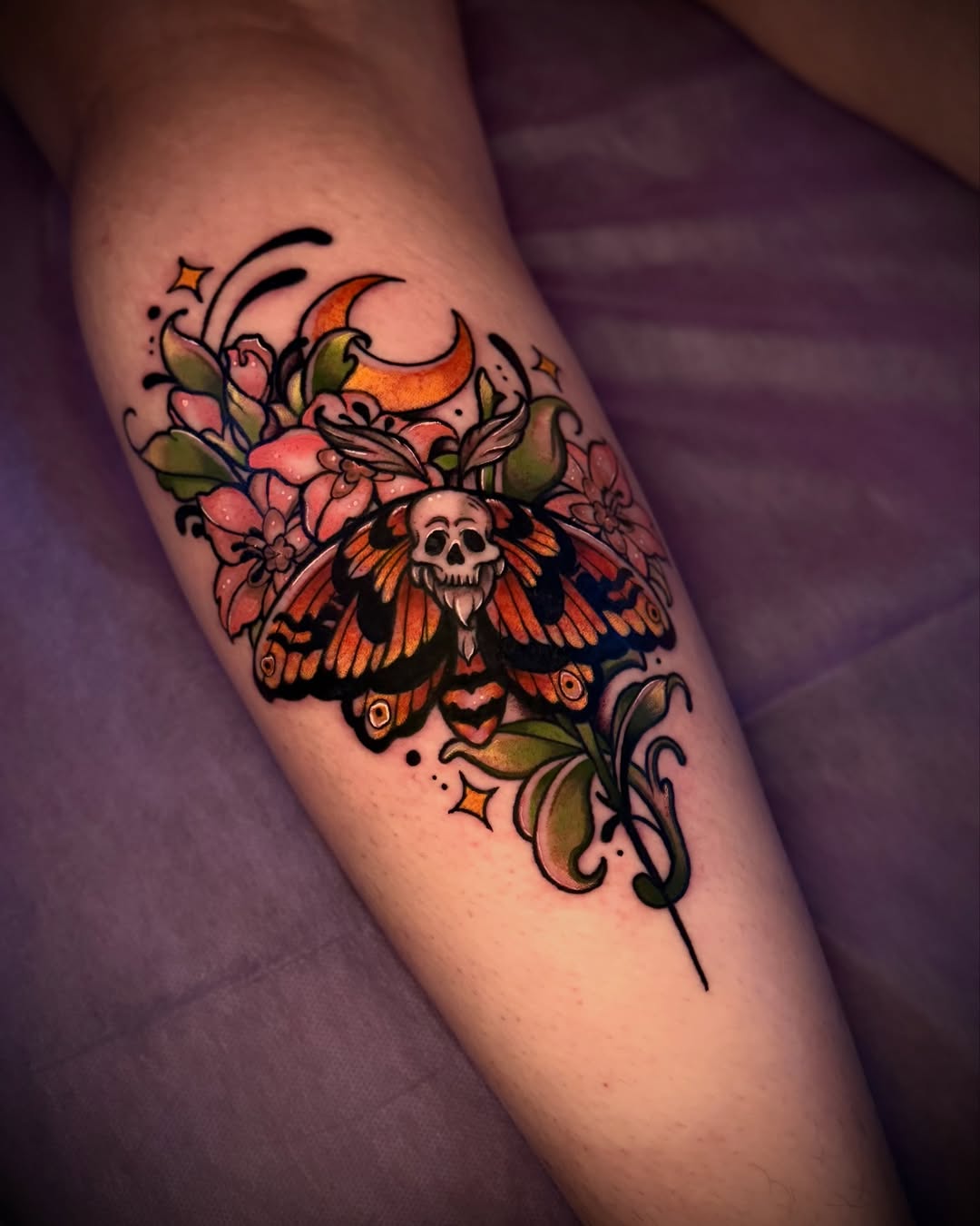 Tattoo by @silverie_inks — neo_traditional, illustrative