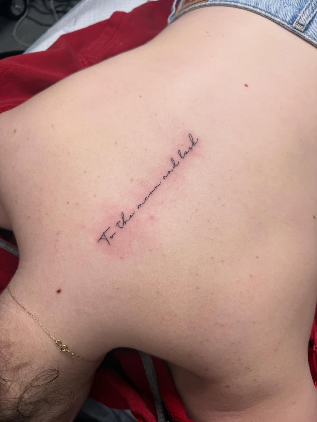 Tattoo by @jojoinkk โ lettering_script, fine_line