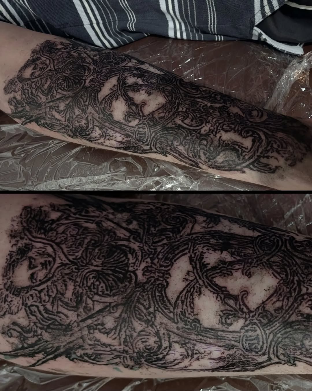 Tattoo by @profanae.0001 — blackwork, ornamental