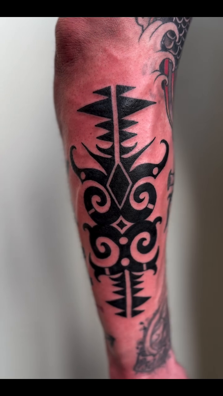 Tattoo by @sootattoos β tribal