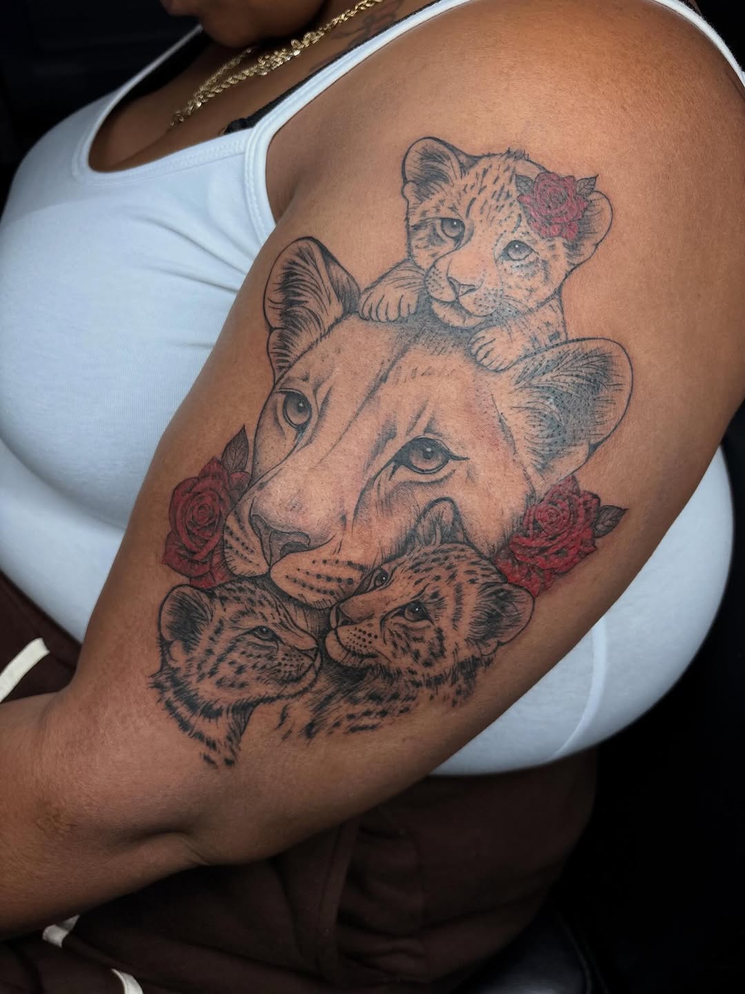 Tattoo by @blastedbyjaz — realism, black_and_grey