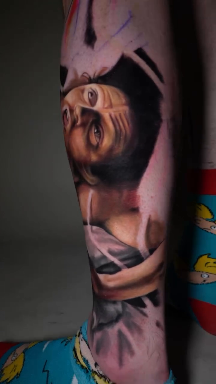 Tattoo by @nik__ink โ realism, black_and_grey