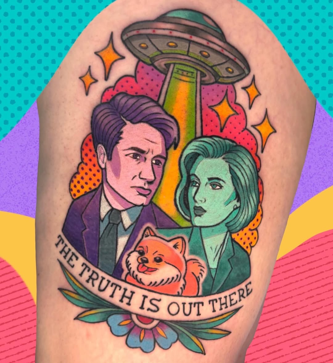 Tattoo by @ink.grinder — illustrative, new_school