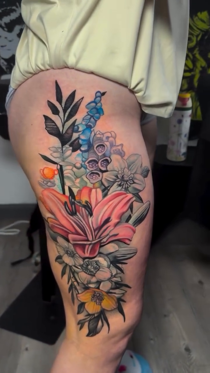 Tattoo by @marshall_sinclair — fine_line, realism