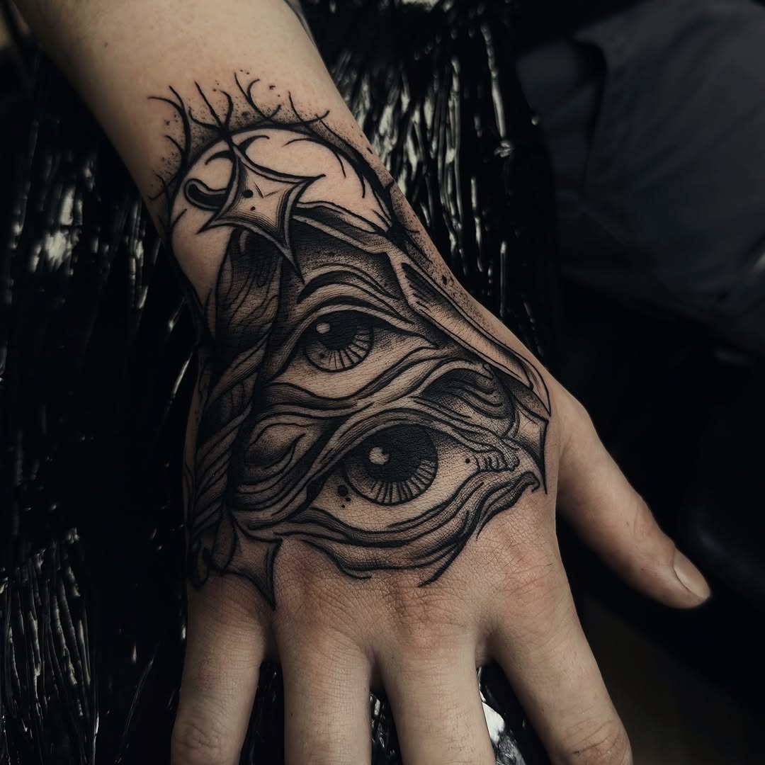 Tattoo by @tattooboston — blackwork