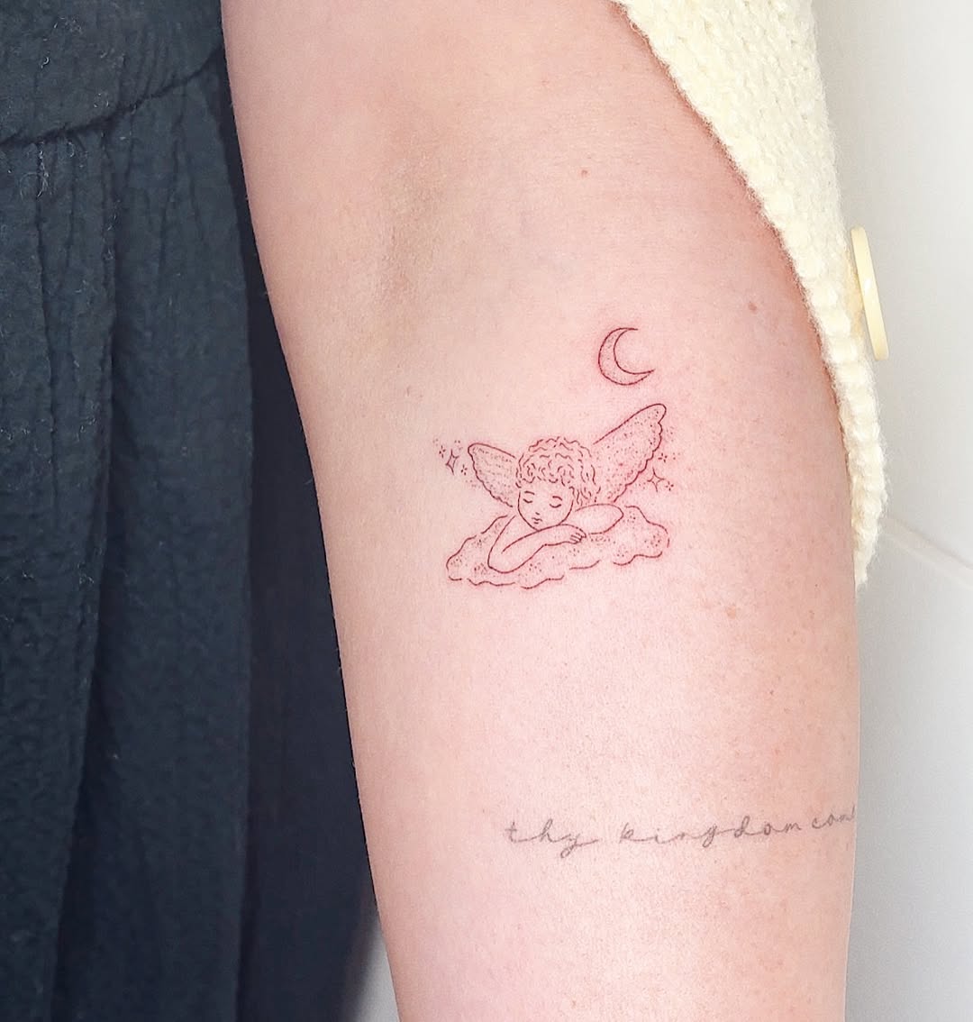 Tattoo by @chloerenee.ink — fine_line