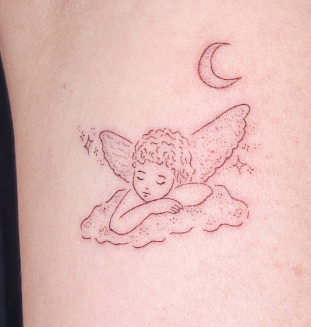 Tattoo by @chloerenee.ink — fine_line, minimalist