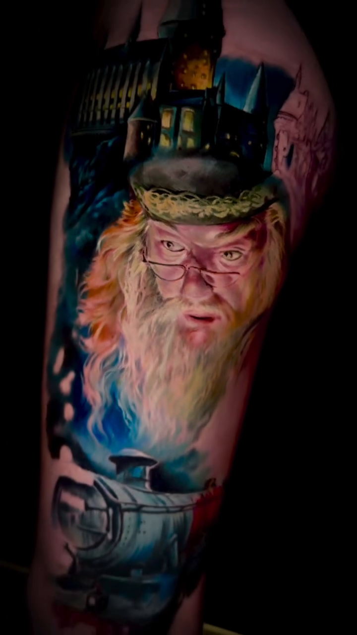 Tattoo by @tyty_tattoos — realism, anime