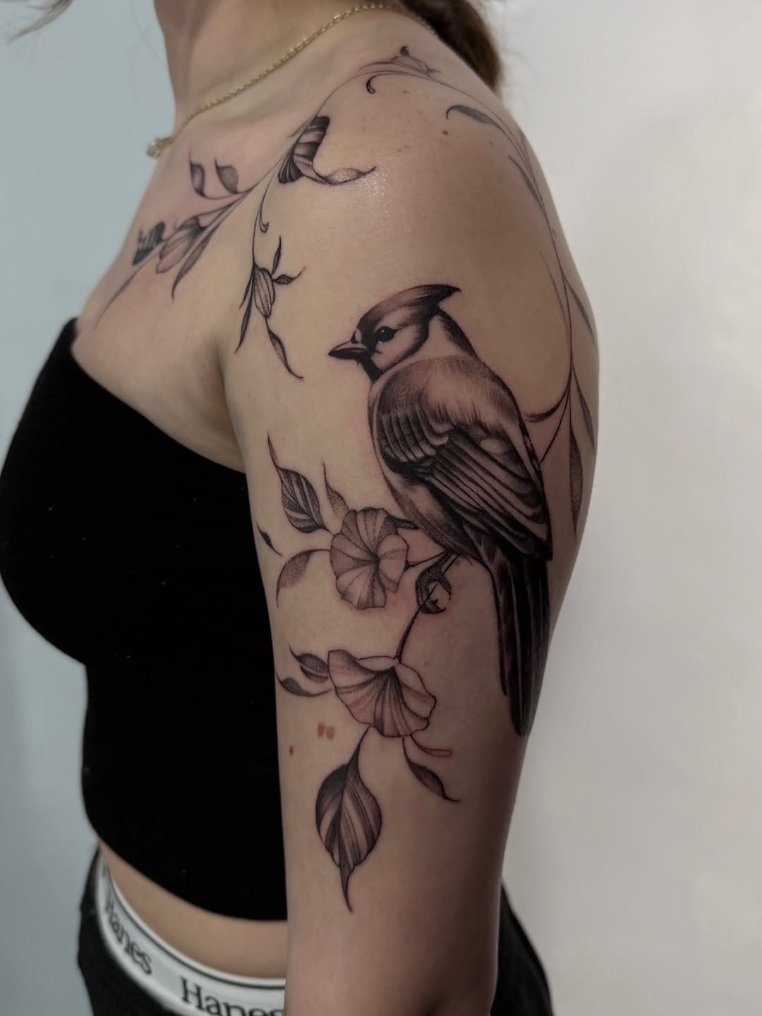 Tattoo by @morrisontattooer — realism, black_and_grey