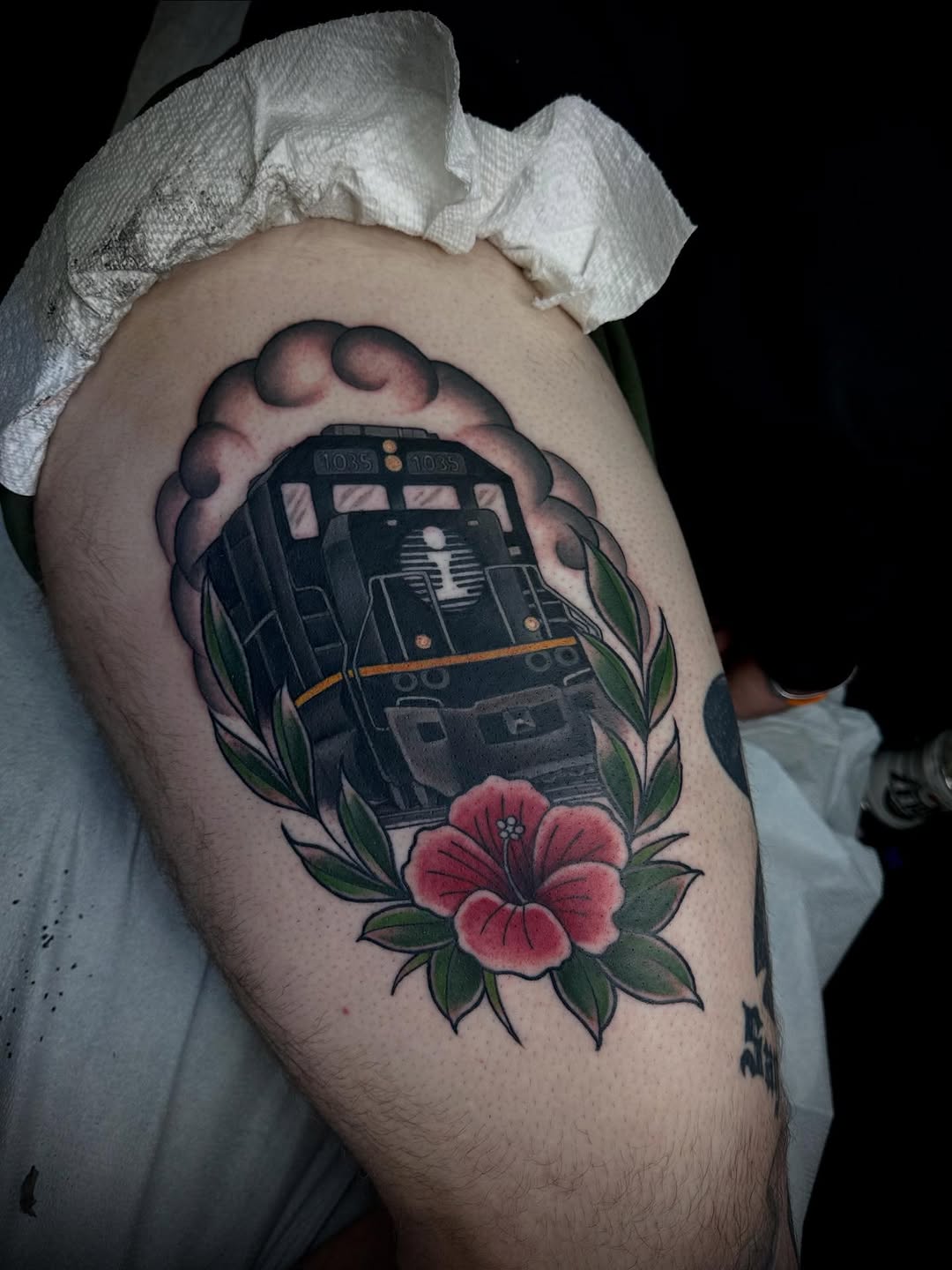 Tattoo by @madio_ink — american_traditional, illustrative