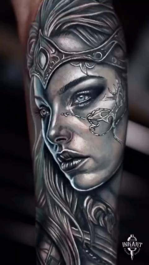 Tattoo by @lopez_art_tattoo โ realism, black_and_grey