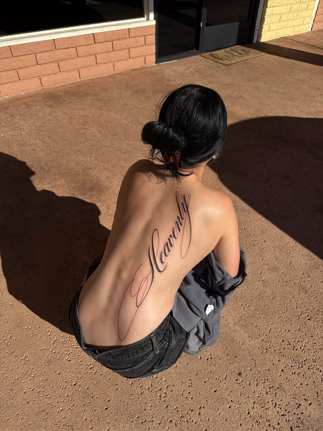 Tattoo by @tatsbyalyssa — lettering_script, fine_line