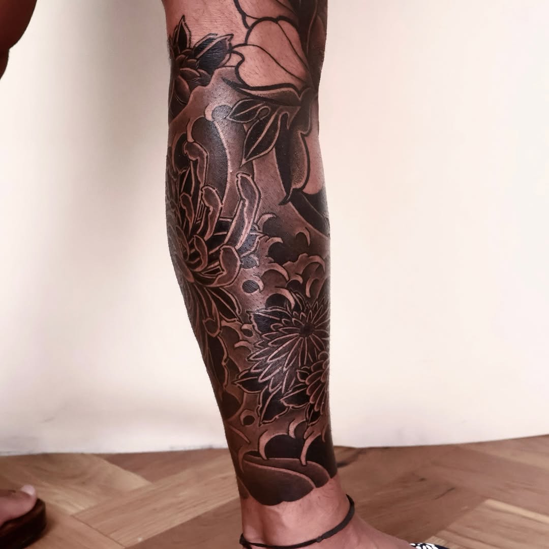 Tattoo by @noir_by_jm — japanese_irezumi, black_and_grey