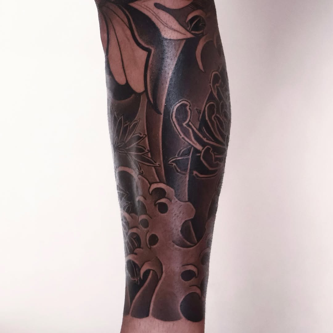 Tattoo by @noir_by_jm — japanese_irezumi, black_and_grey