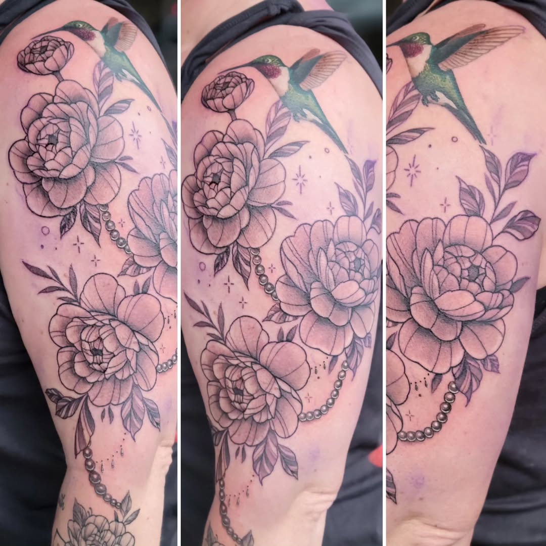Tattoo by @jessicacz_tattoos — fine_line, black_and_grey