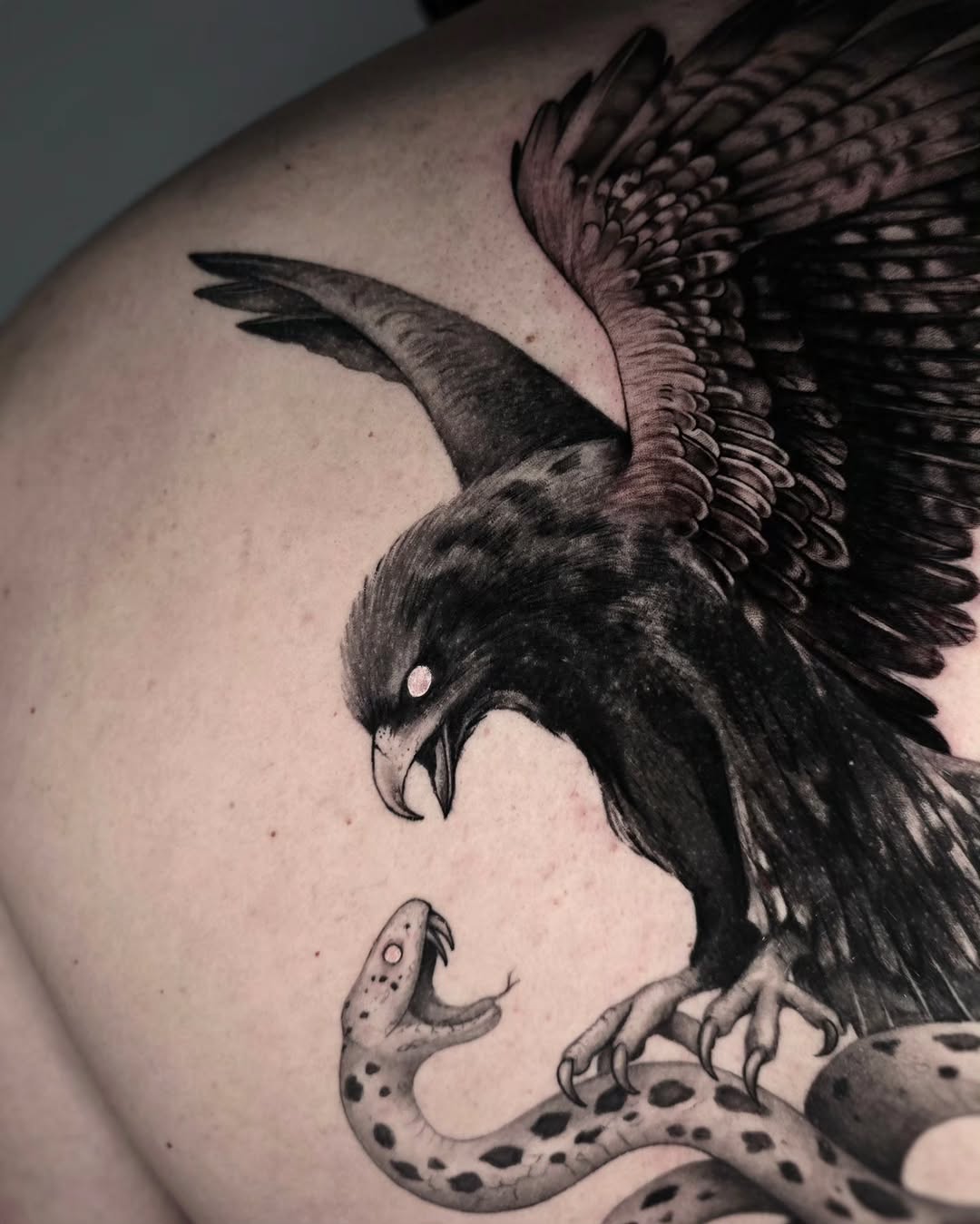 Tattoo by @zombrietattoos — realism, black_and_grey