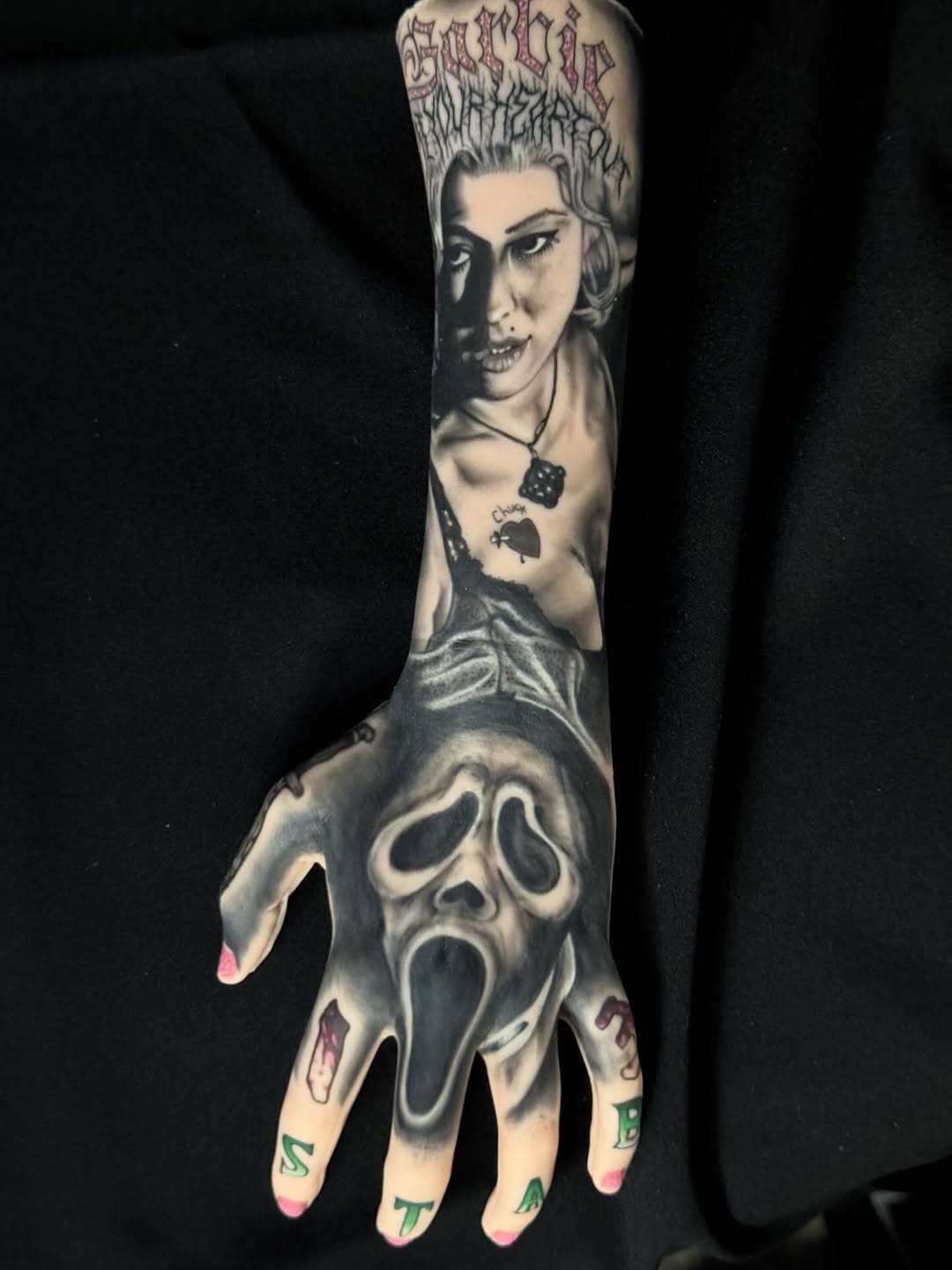 Tattoo by @nikkonyce — realism, black_and_grey