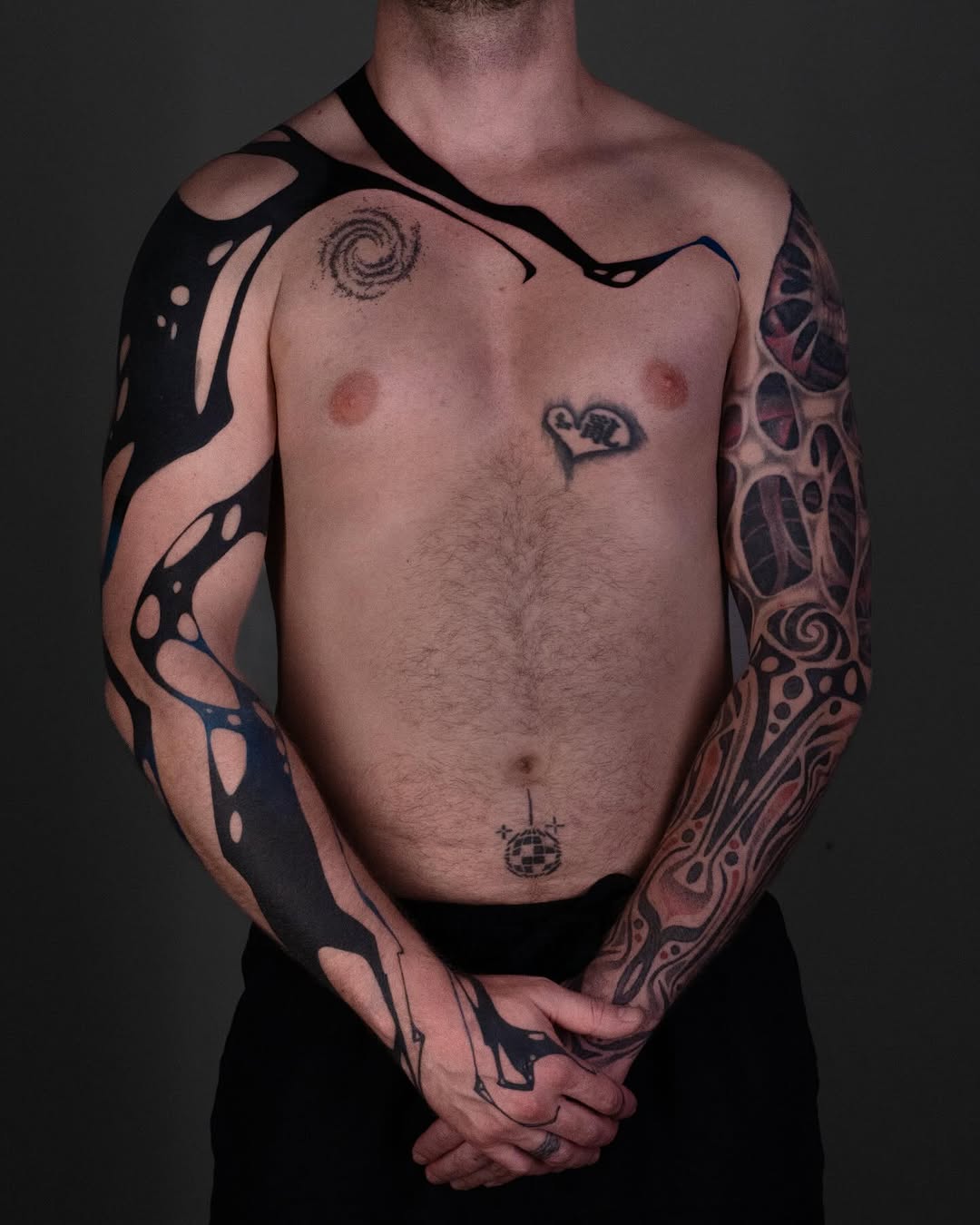 Tattoo by @pietromoleti — blackwork