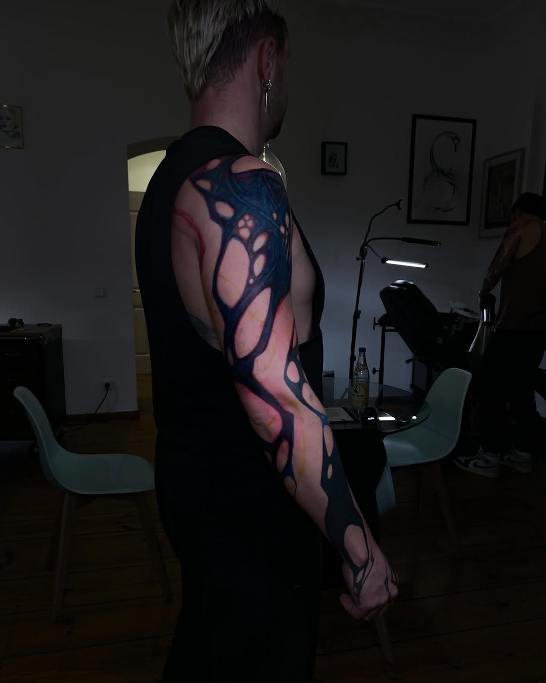 Tattoo by @pietromoleti — blackwork, illustrative