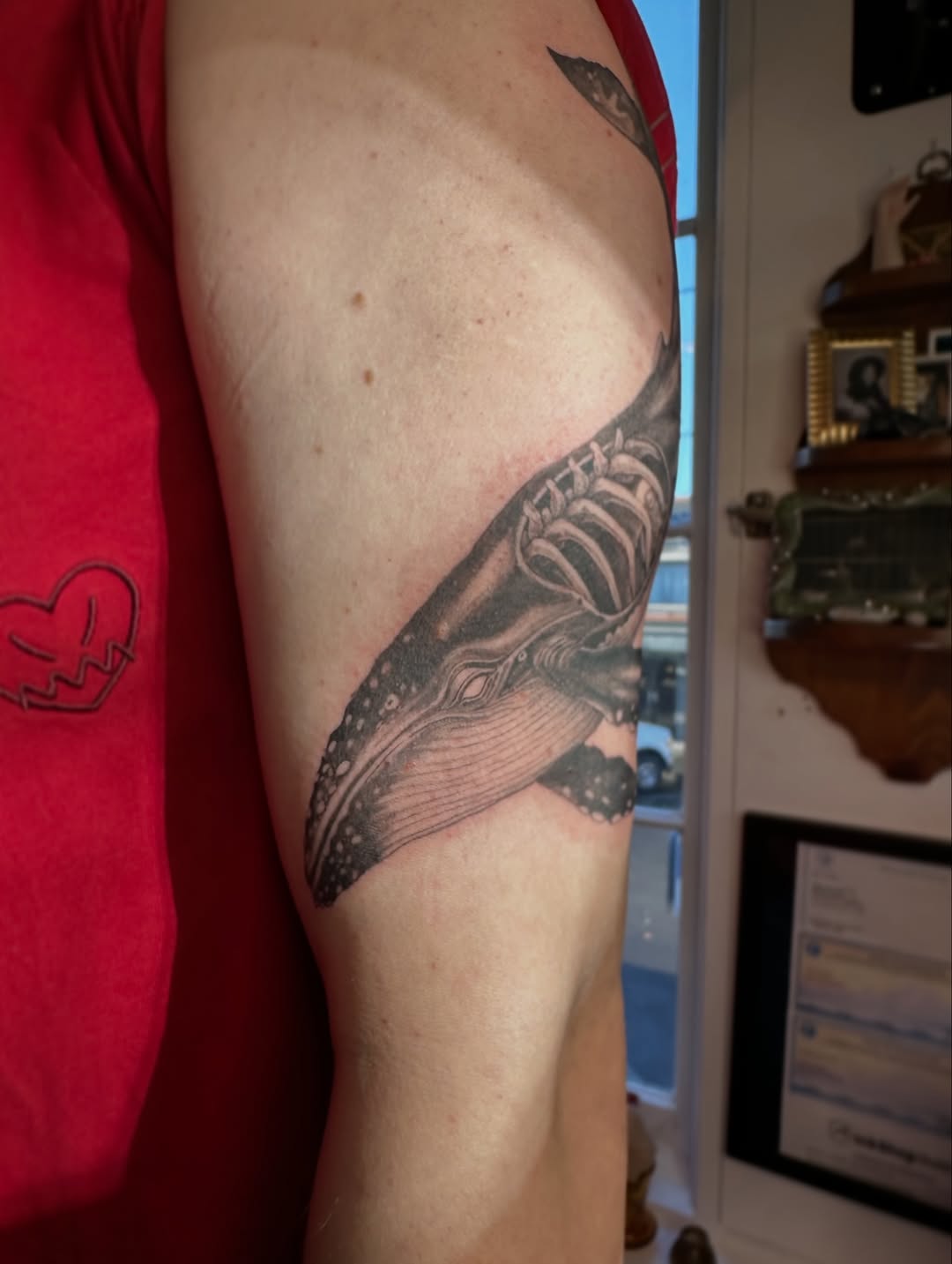 Tattoo by @obsidian_rabbit — realism, black_and_grey