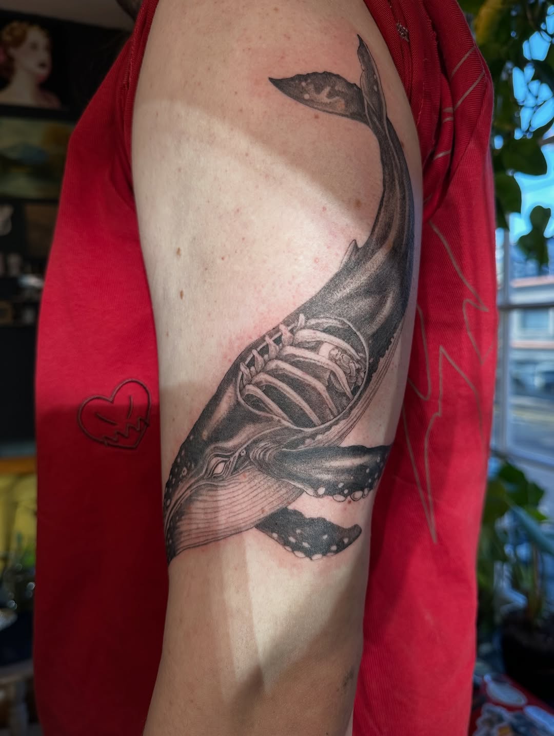 Tattoo by @obsidian_rabbit — realism, black_and_grey