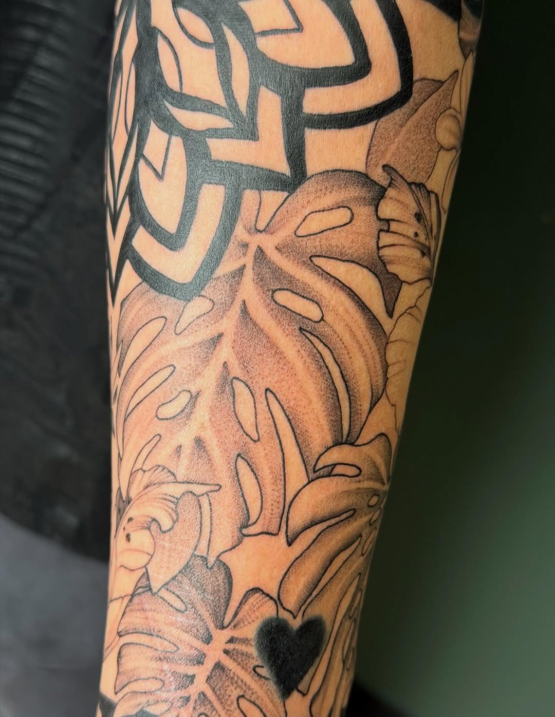 Tattoo by @sarah_margaret_tattoo — illustrative, dotwork