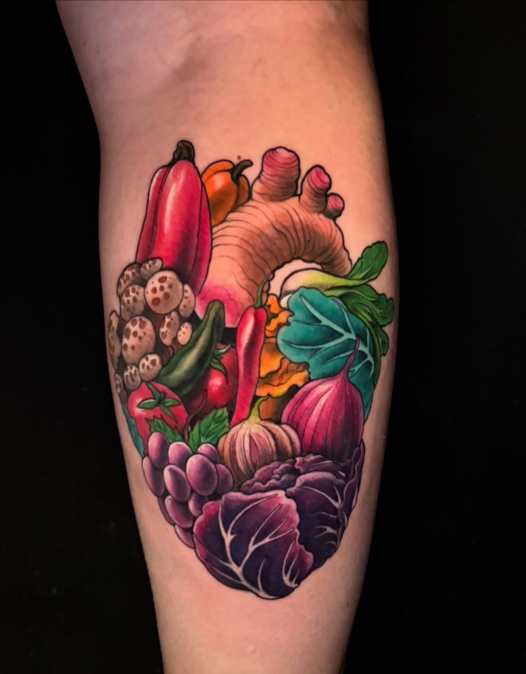 Tattoo by @skerrybrownie — realism, illustrative
